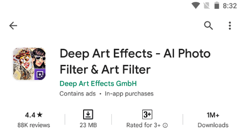 Deep Art Effects