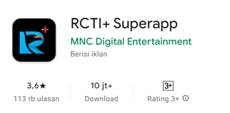 RCTI+ Superapp